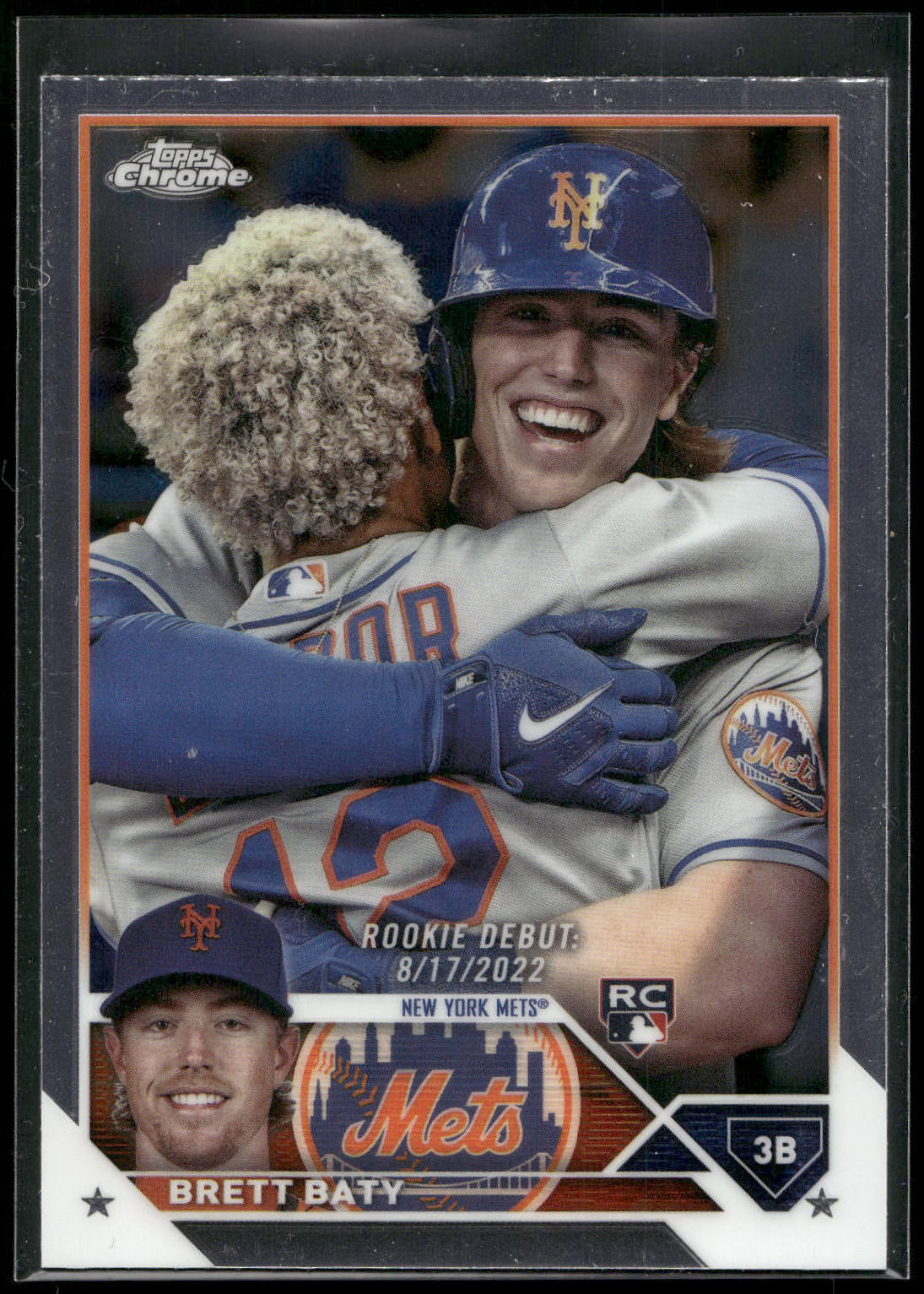 2023 Topps Chrome Update #USC10 Brett Baty