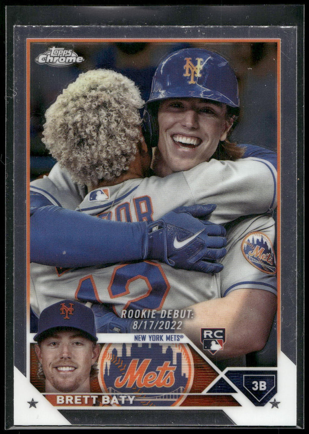 2023 Topps Chrome Update #USC10 Brett Baty