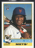 2025 Topps Heritage #274b Luisangel Acuña