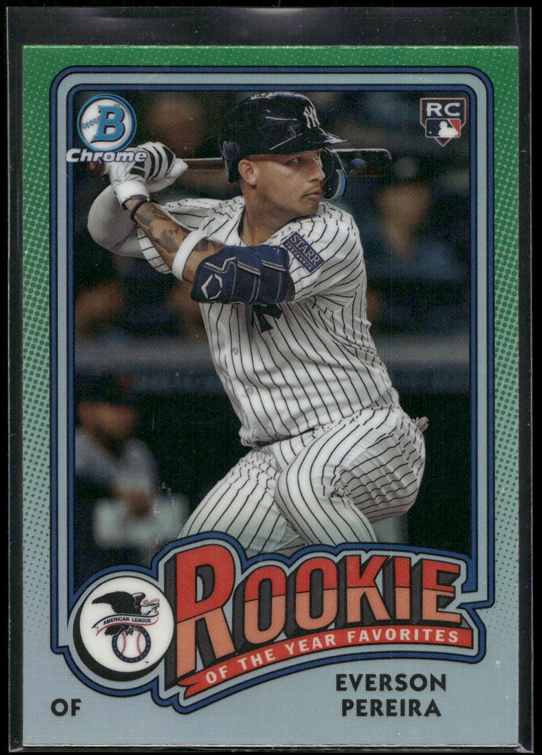 2024 Bowman #ROY-15 Everson Pereira Rookie of the Year Favorites