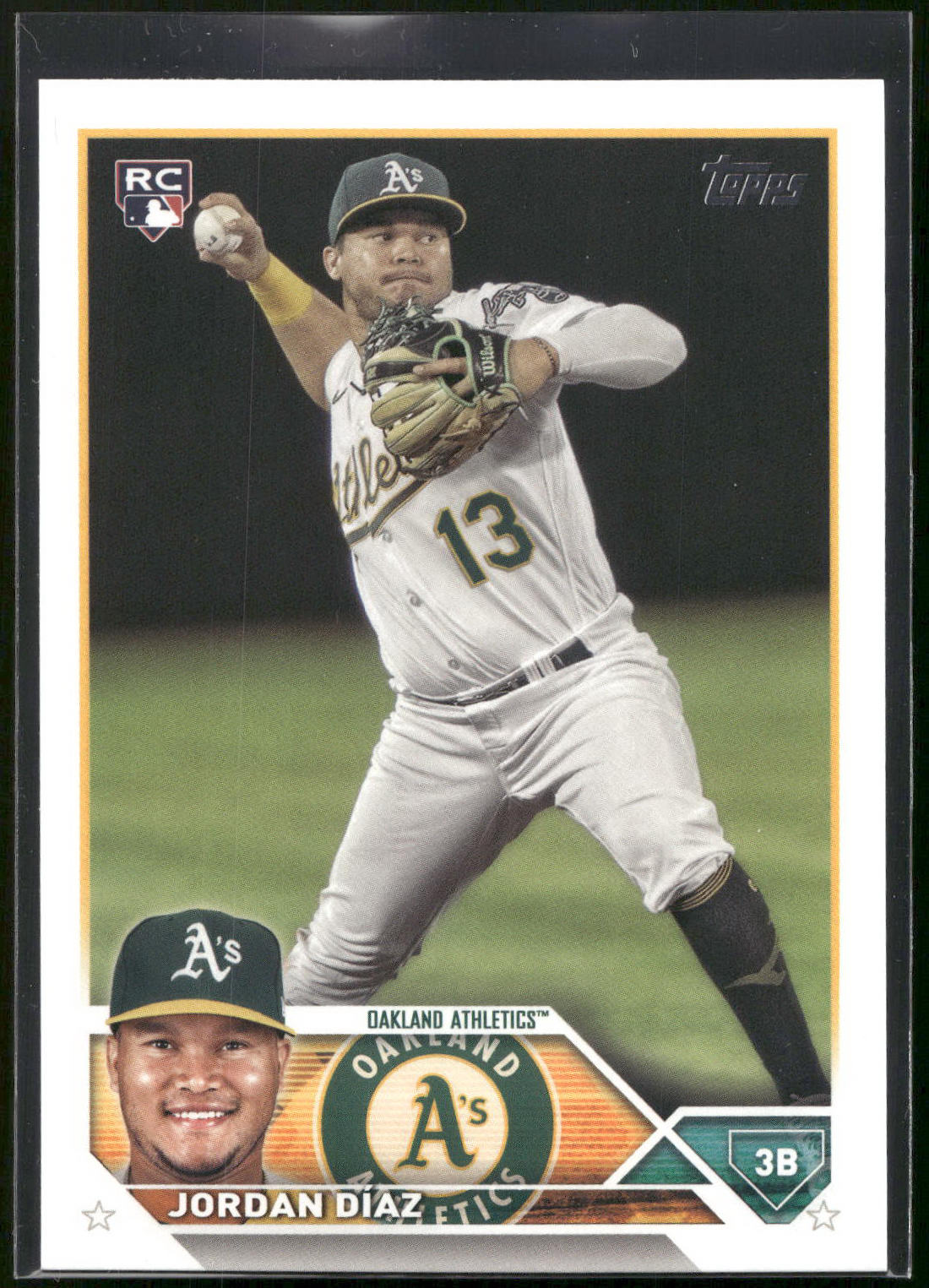 2023 Topps #423 Jordan Díaz