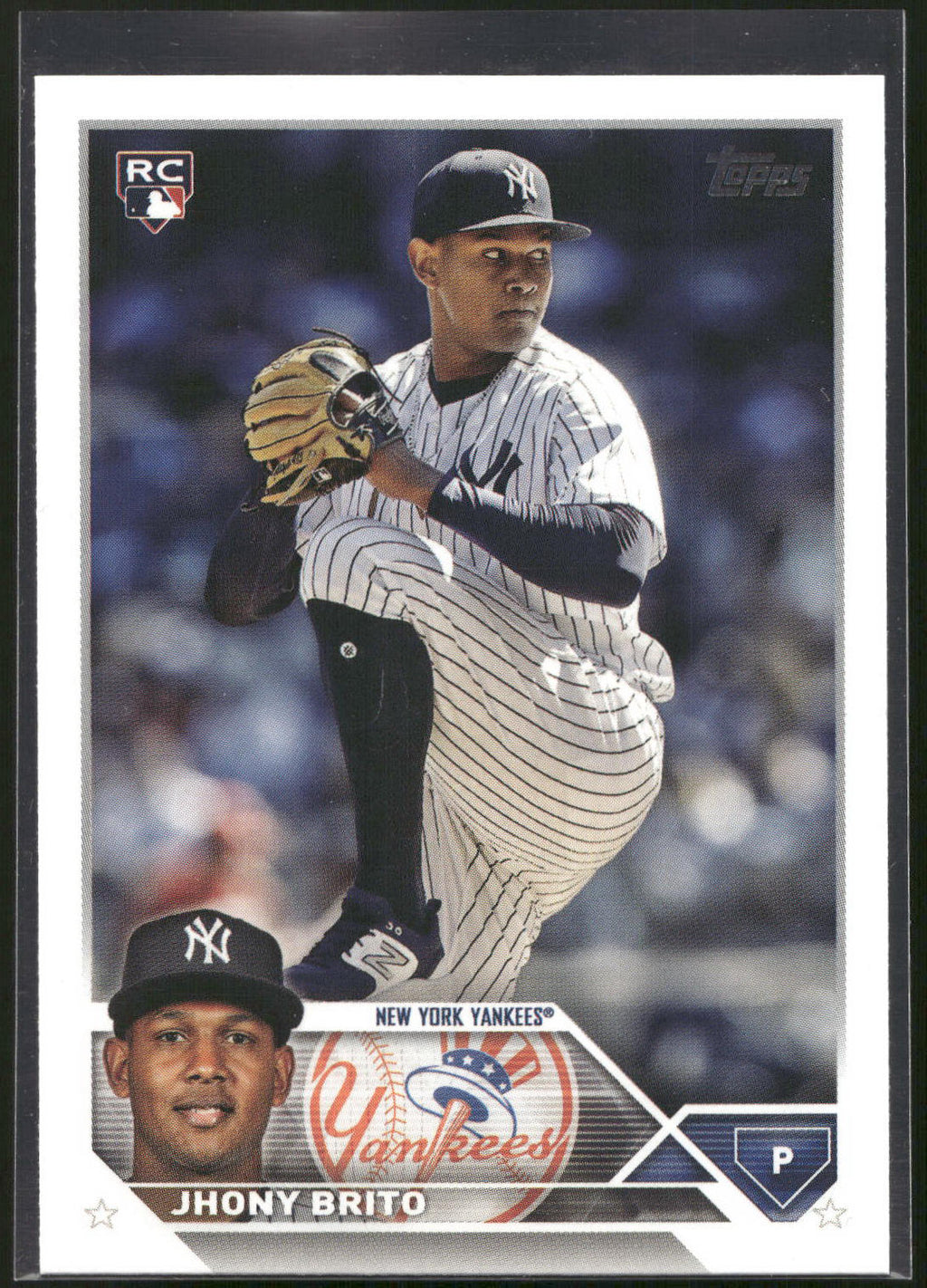 2023 Topps Update #US279 Jhony Brito