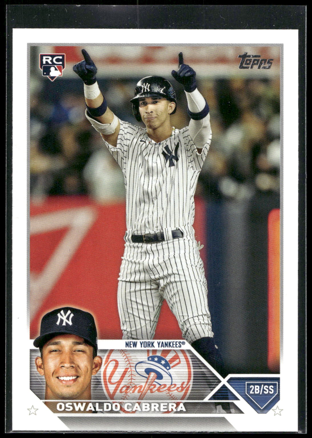 2023 Topps #487 Oswaldo Cabrera