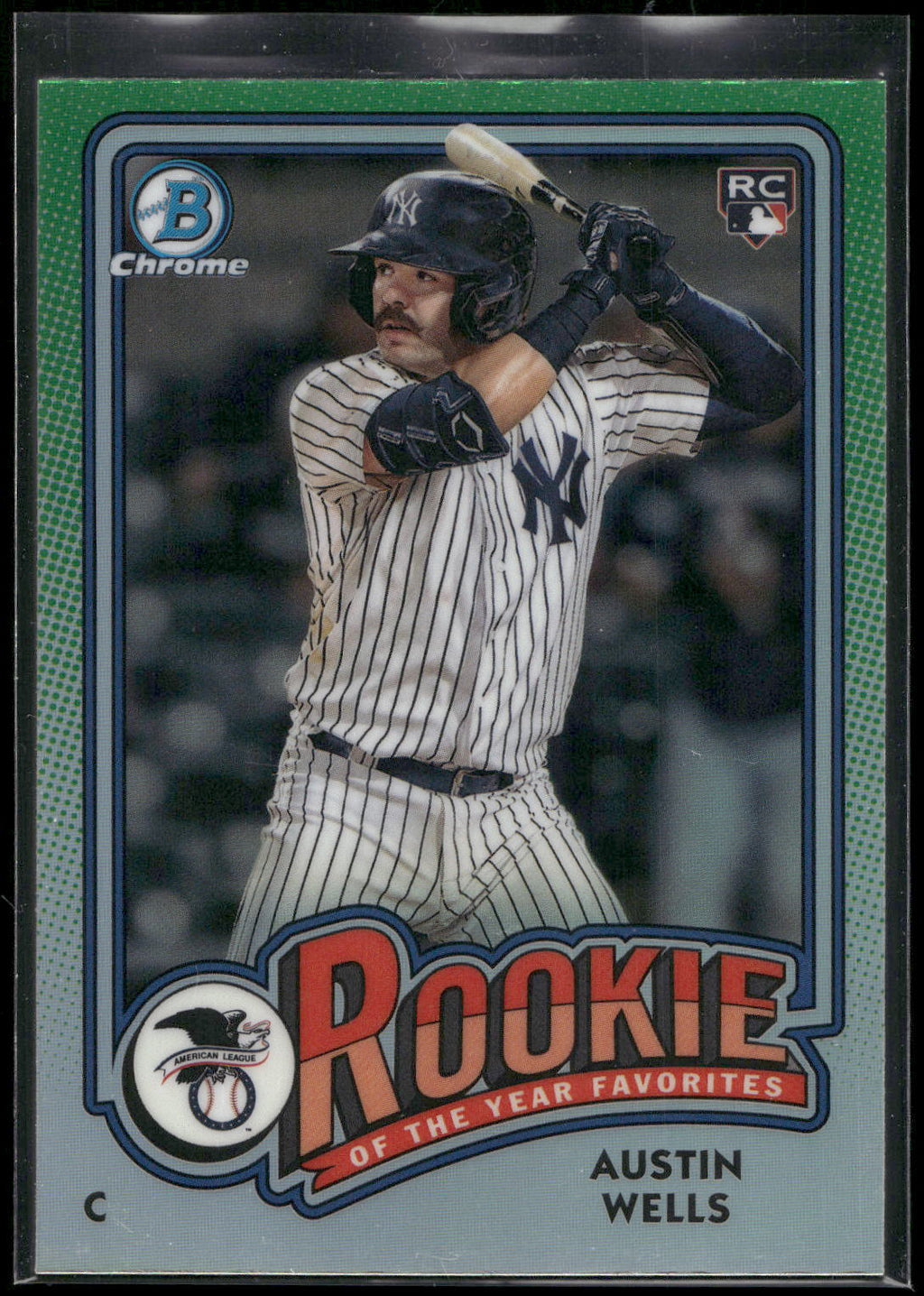 2024 Bowman #ROY-2 Austin Wells Rookie of the Year Favorites