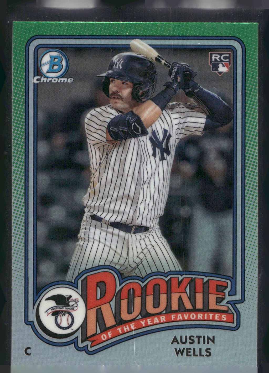 2024 Bowman #ROY-2 Austin Wells Rookie of the Year Favorites
