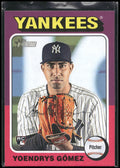 2024 Topps Heritage #661 Yoendrys Gómez