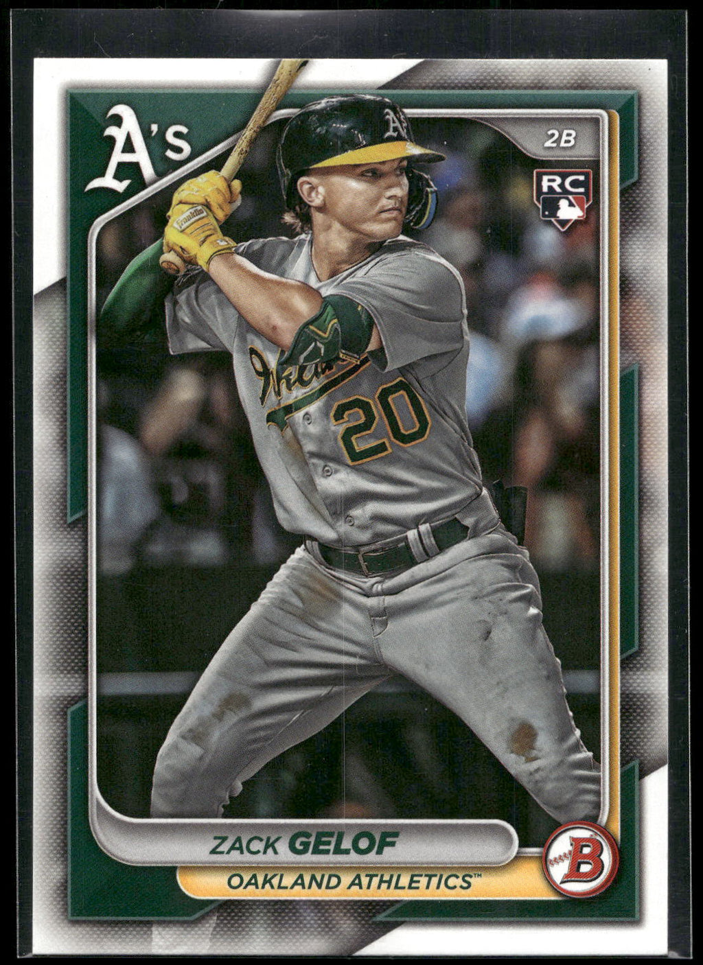 2024 Bowman #14 Zack Gelof
