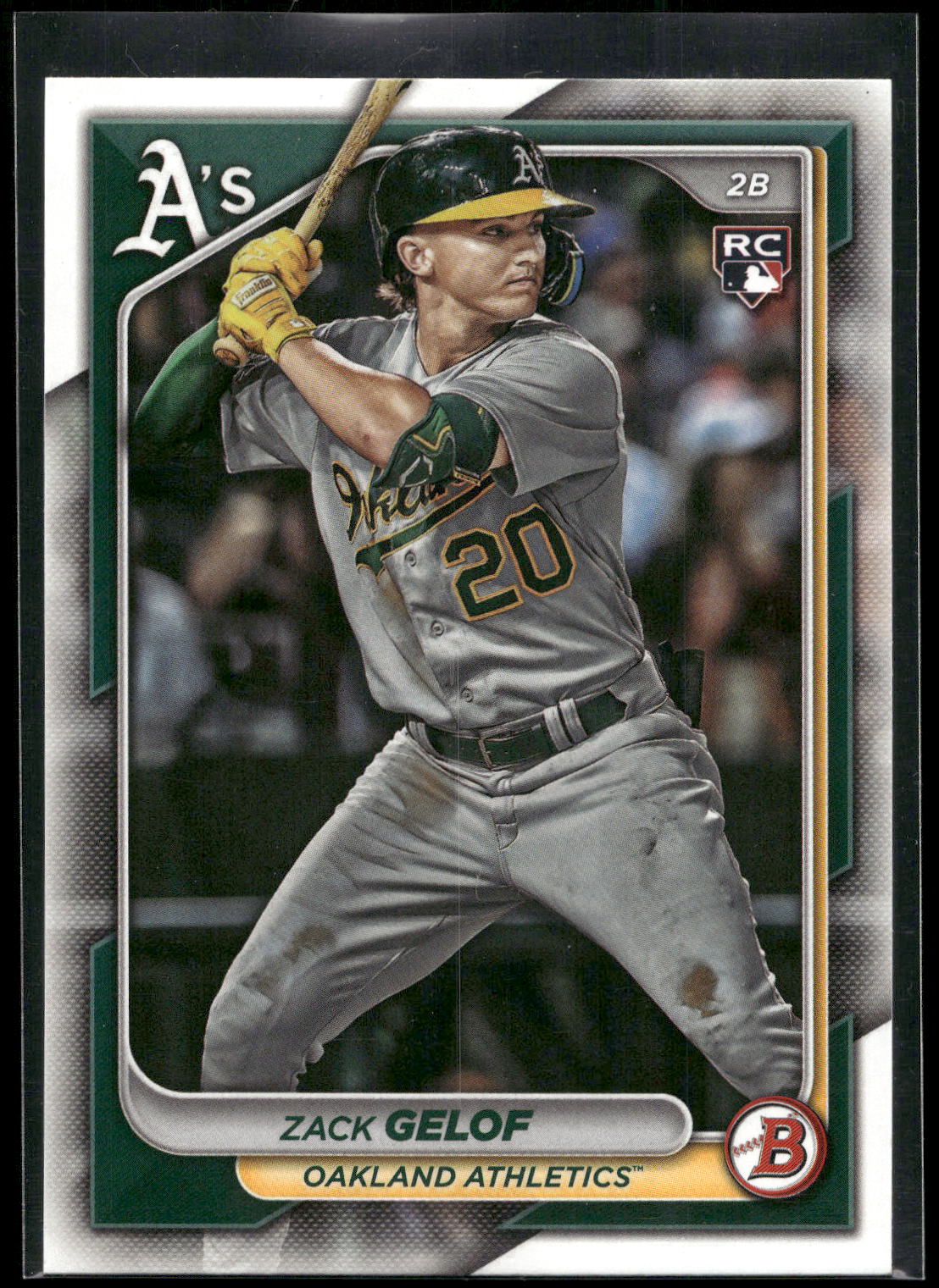 2024 Bowman #14 Zack Gelof