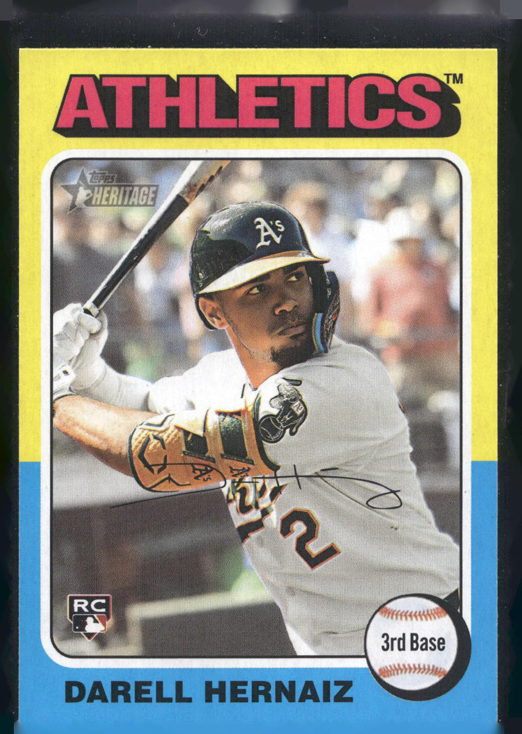 2024 Topps Heritage #670 Darell Hernaiz