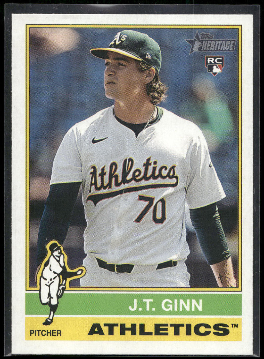 2025 Topps Heritage #290 J.T. Ginn
