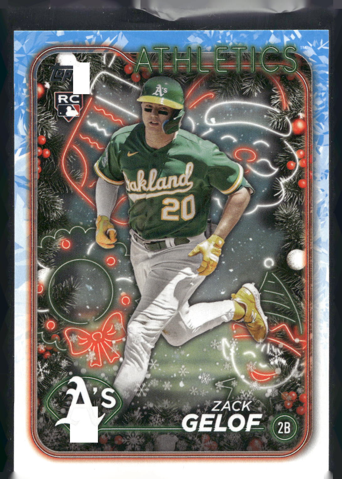 2024 Topps Holiday #H72 Zack Gelof