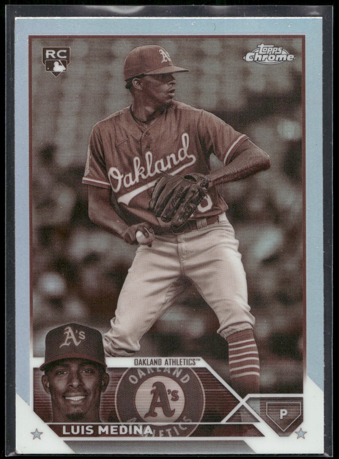 2023 Topps Chrome Update #USC2 Luis Medina Sepia