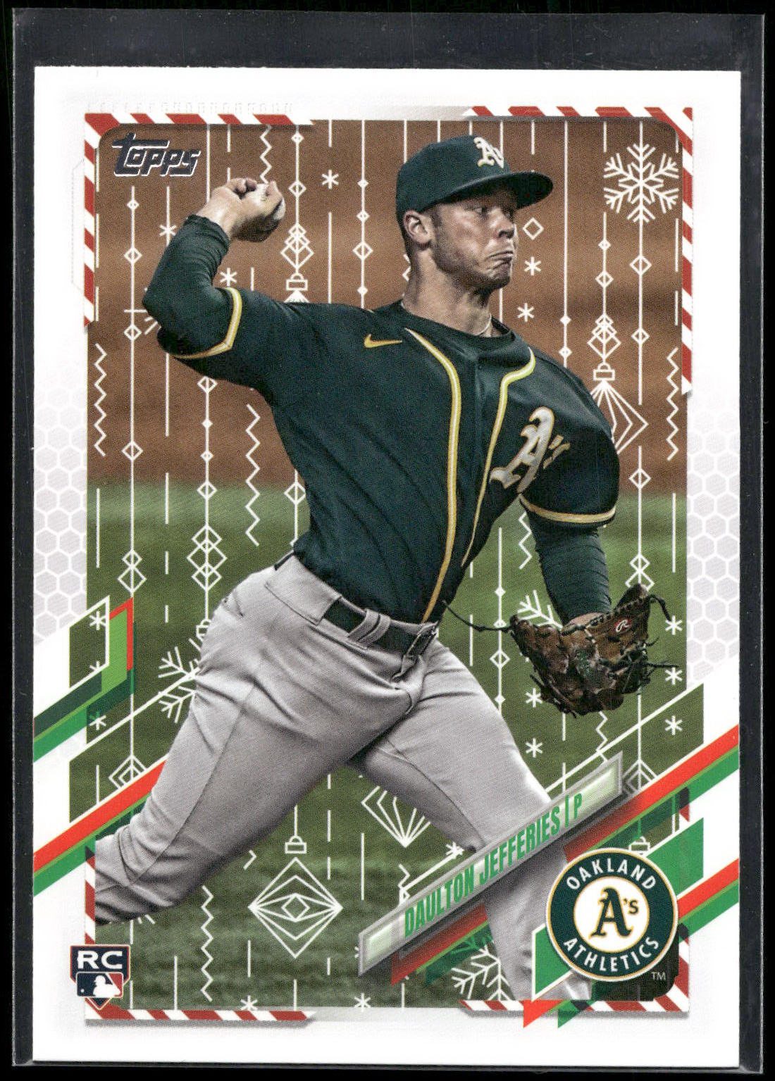 2021 Topps Holiday #HW10 Daulton Jefferies