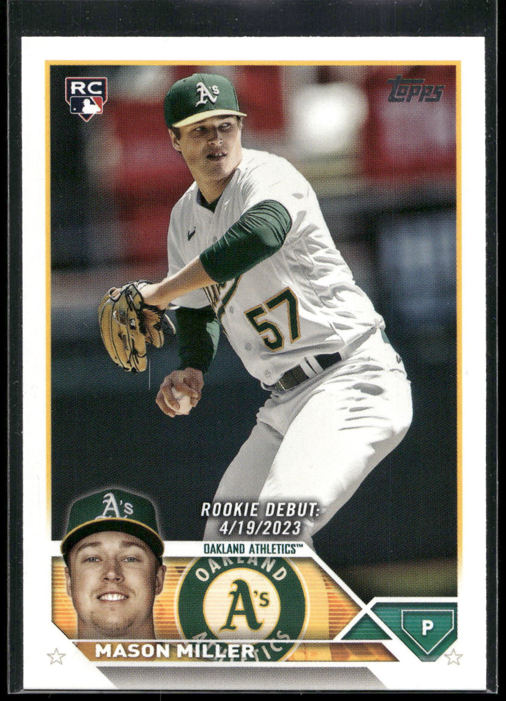 2023 Topps Update #US210 Mason Miller