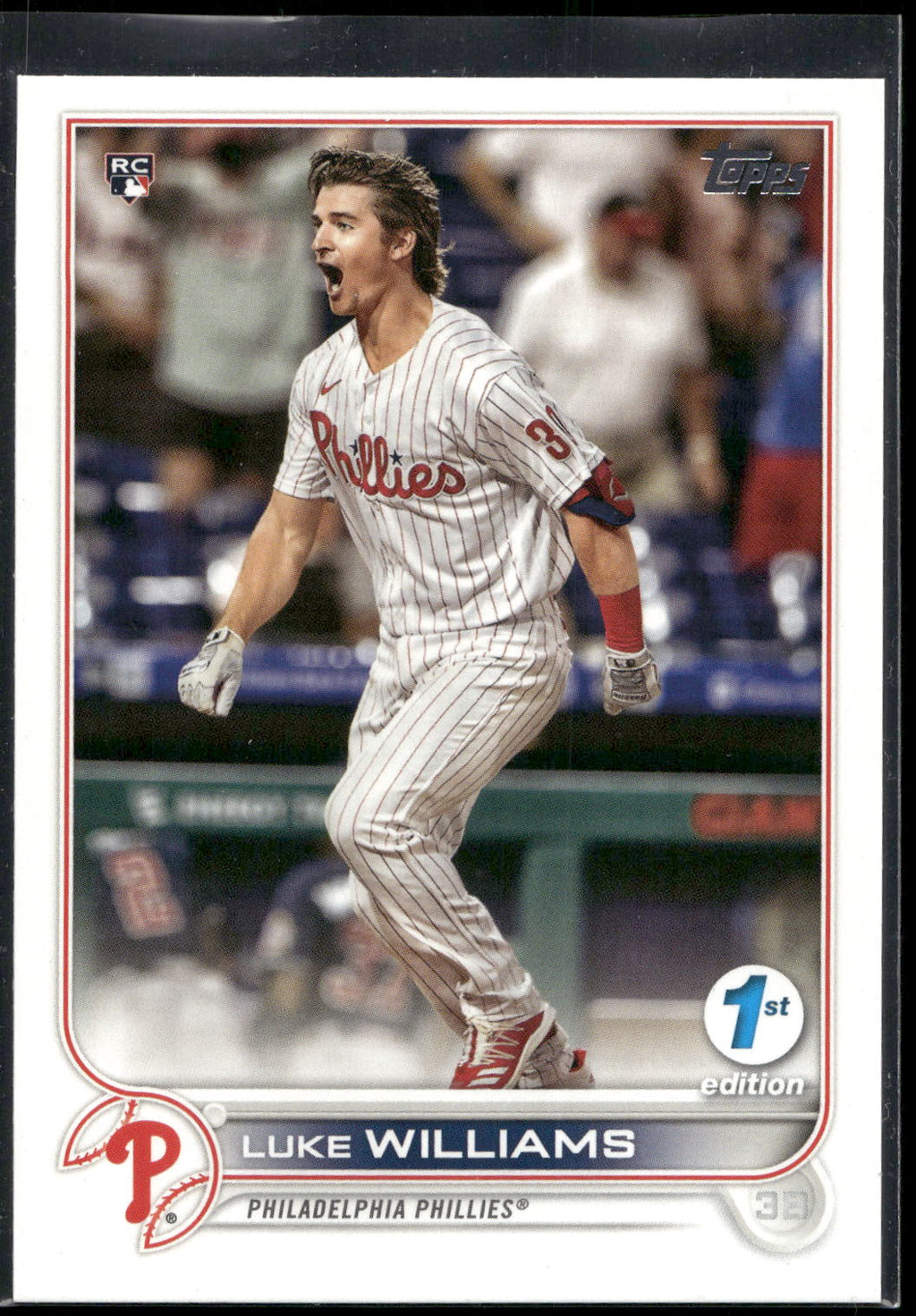 2022 Topps 1st Edition #62 Luke Williams