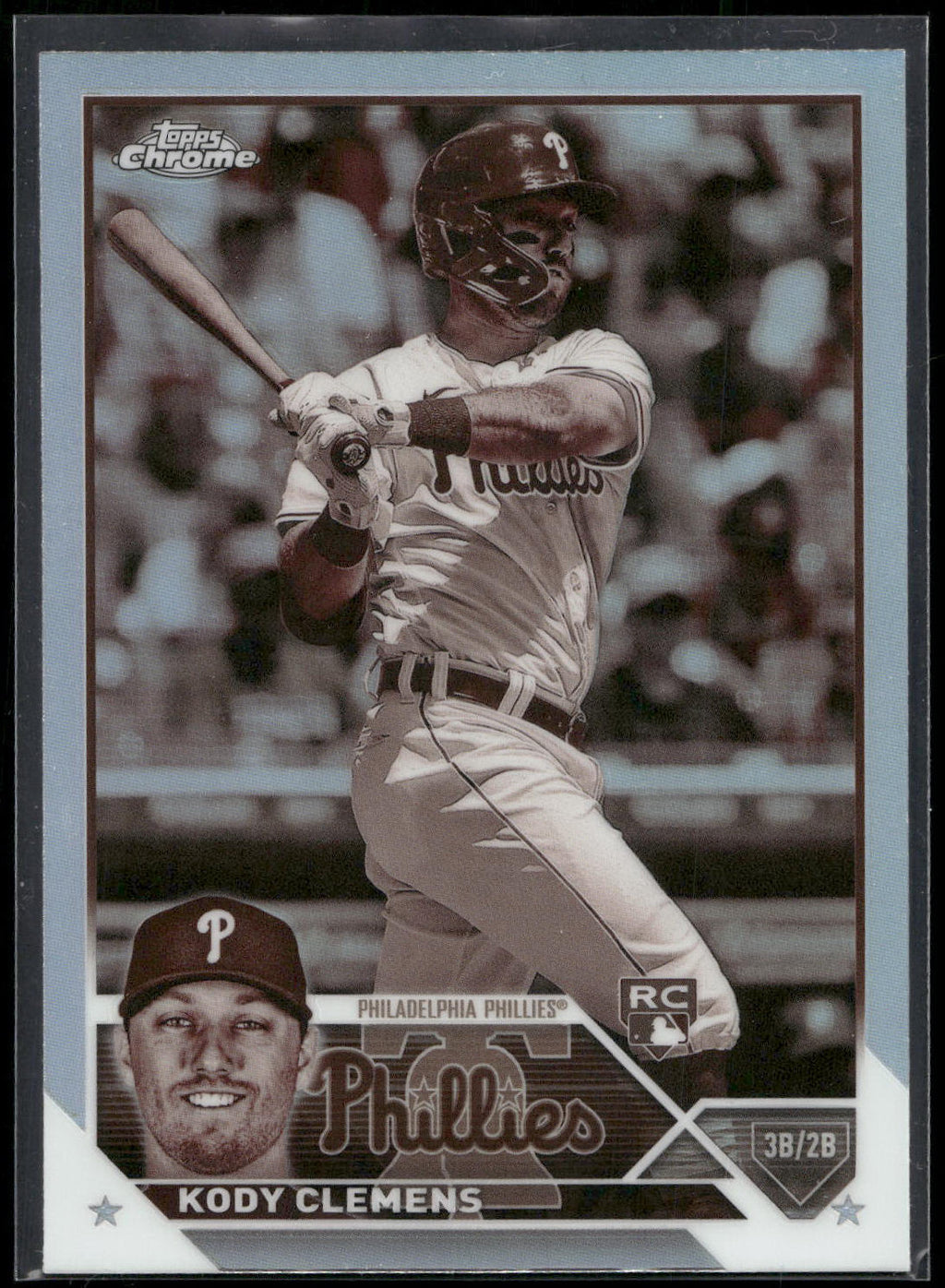 2023 Topps Chrome #135 Kody Clemens Sepia Refractors