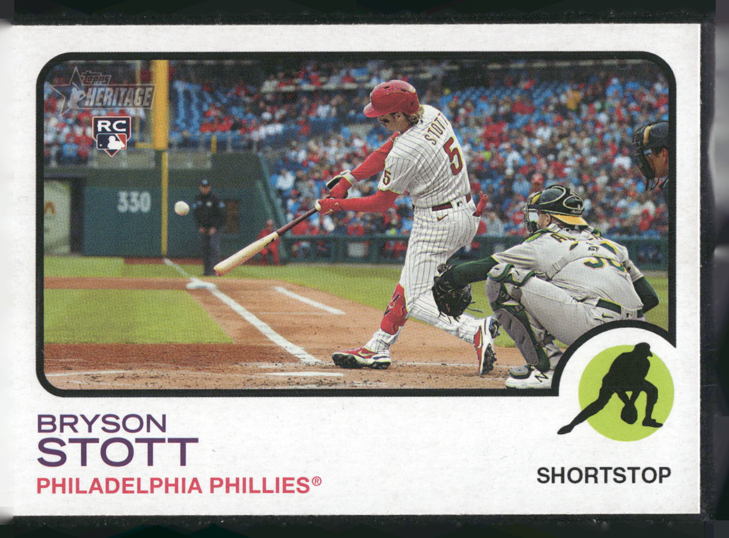 2022 Topps Heritage #605 Bryson Stott
