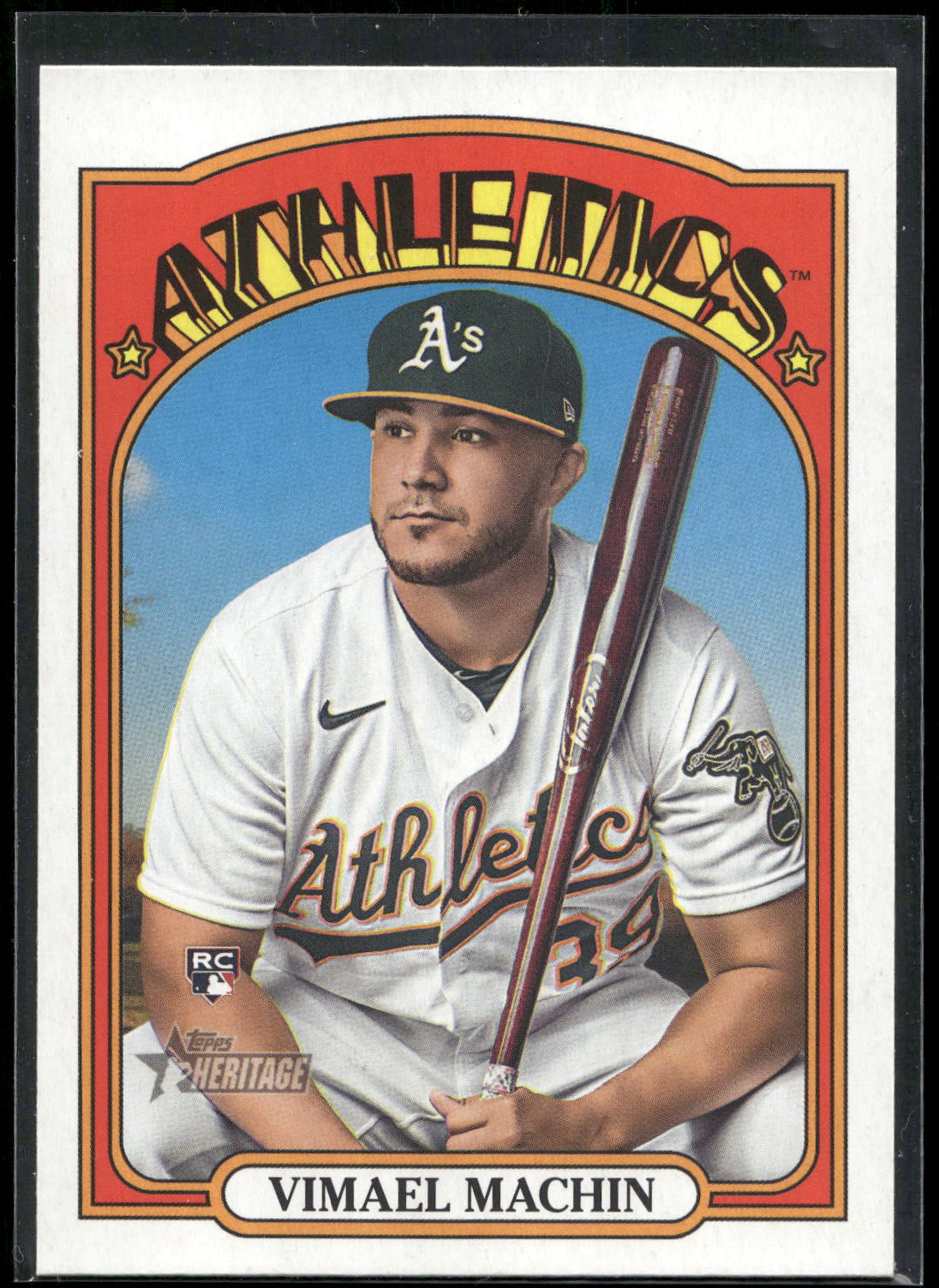 2021 Topps Heritage #502 Vimael Machin