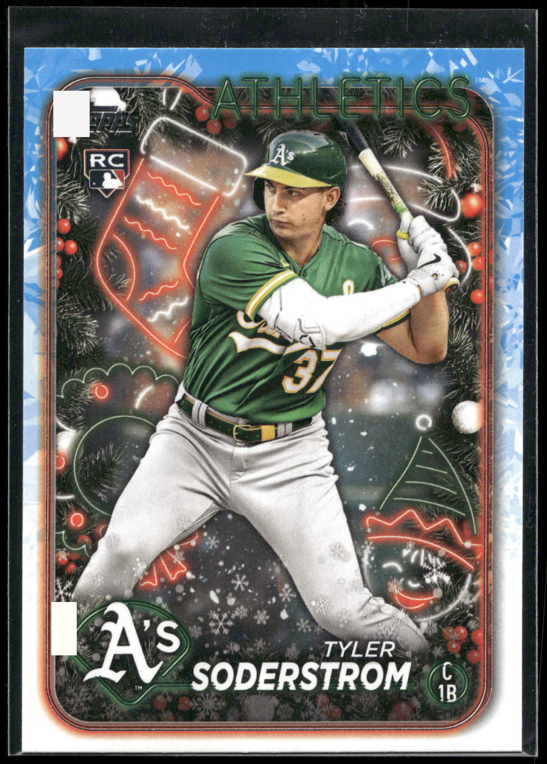 2024 Topps Holiday #H127 Tyler Soderstrom