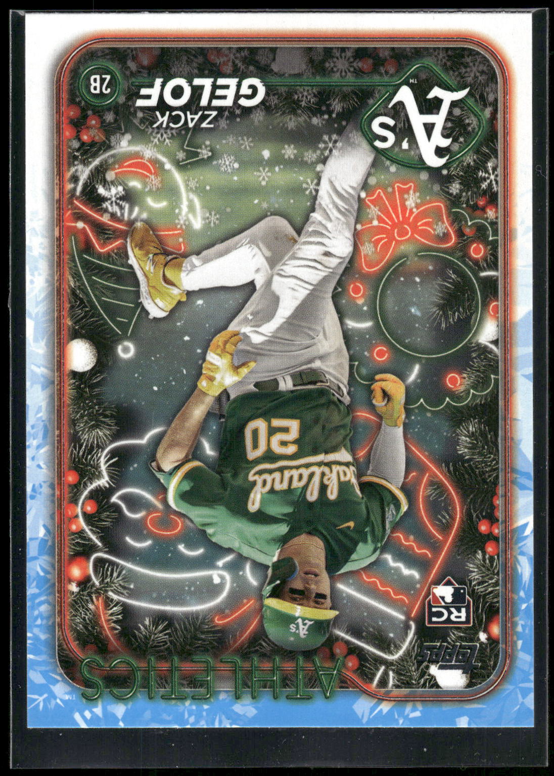 2024 Topps Holiday #H72 Zack Gelof