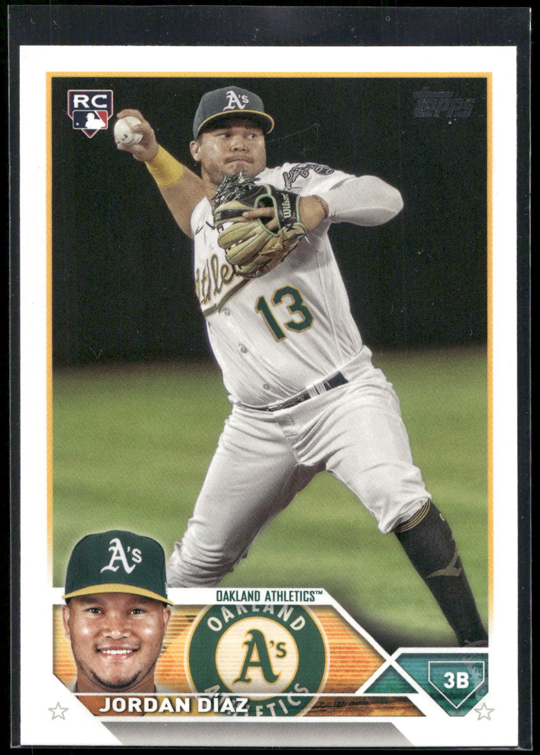 2023 Topps #423 Jordan Díaz