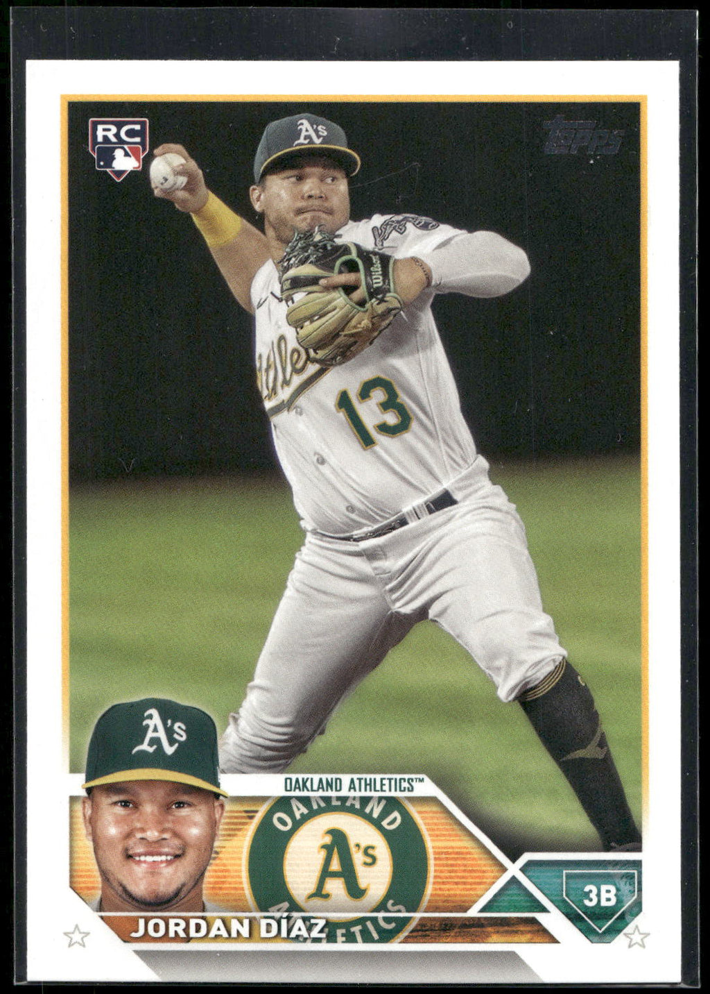 2023 Topps #423 Jordan Díaz