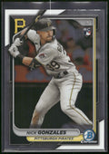 2024 Bowman Chrome #87 Nick Gonzales