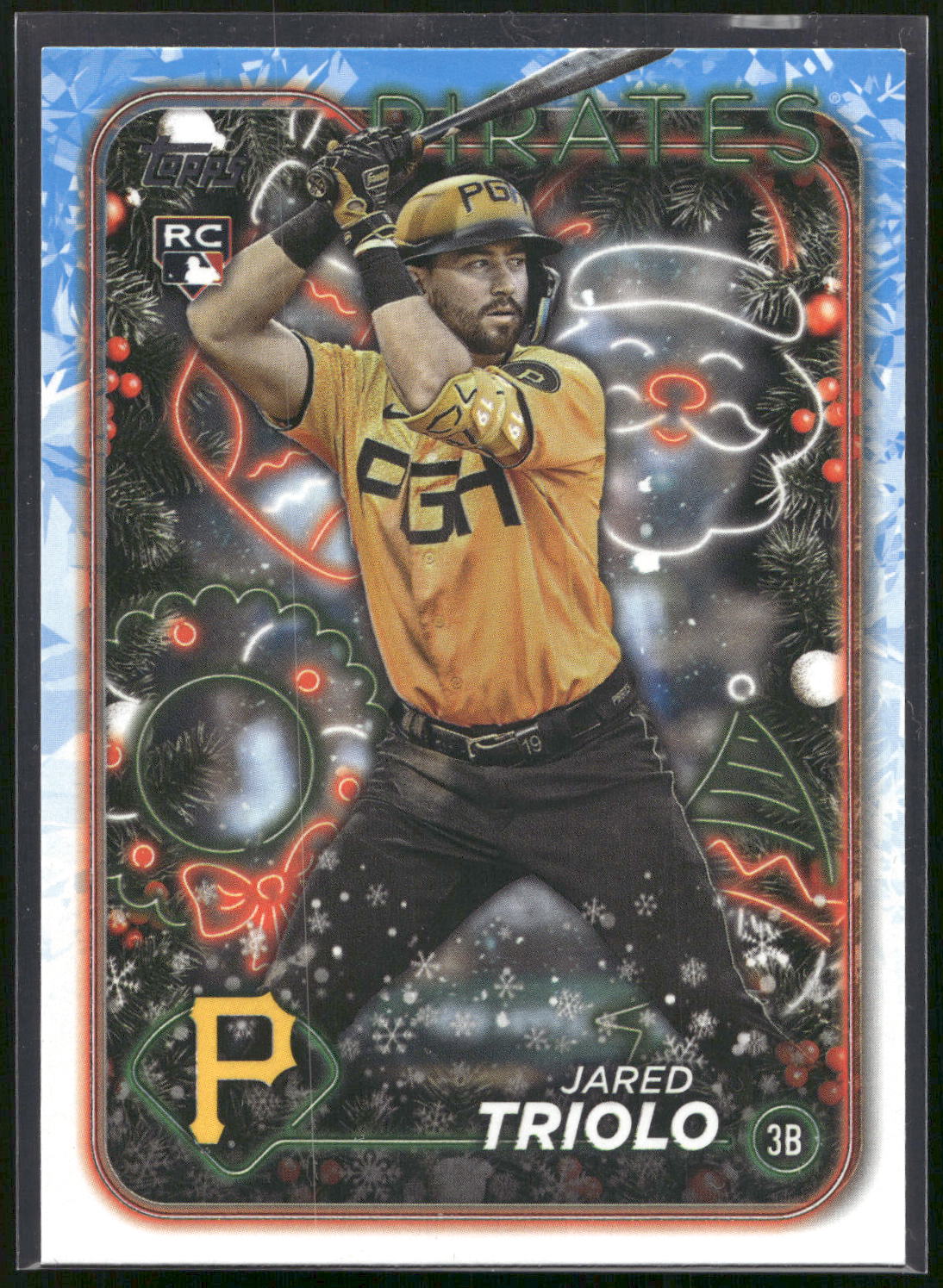 2024 Topps Holiday #H188 Jared Triolo