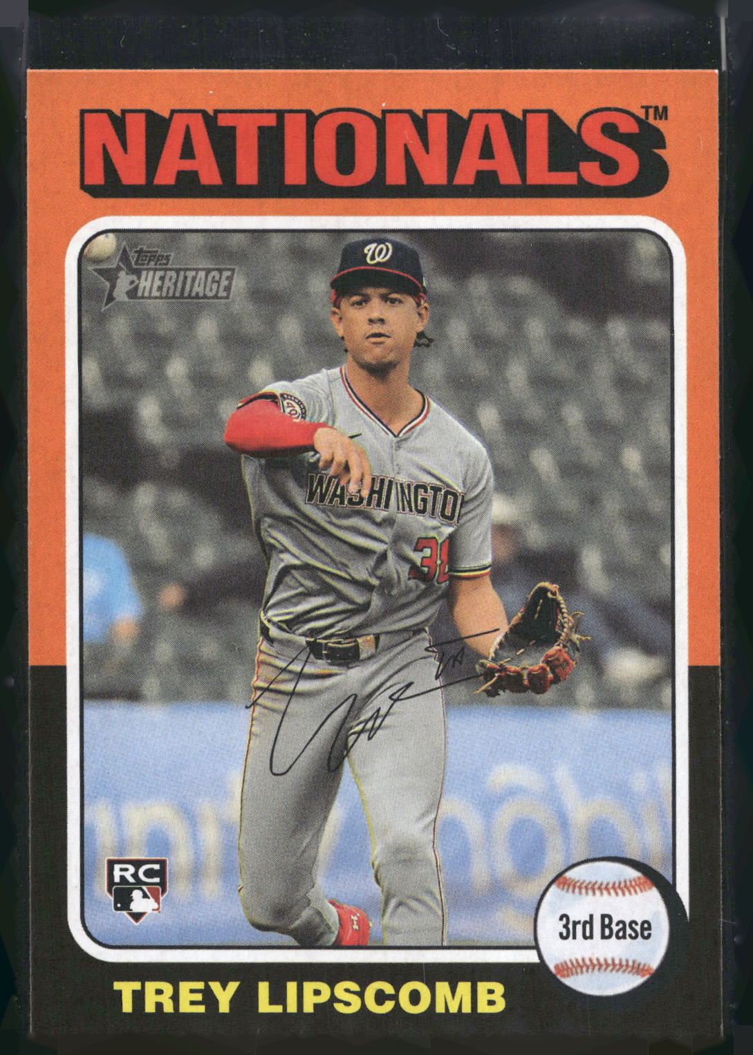 2024 Topps Heritage #684 Trey Lipscomb