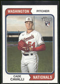 2023 Topps Heritage #188 Cade Cavalli
