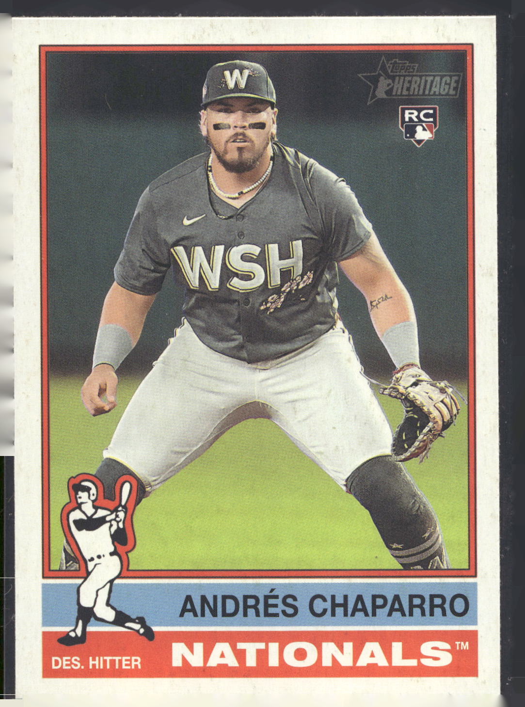 2025 Topps Heritage #418 Andrés Chaparro