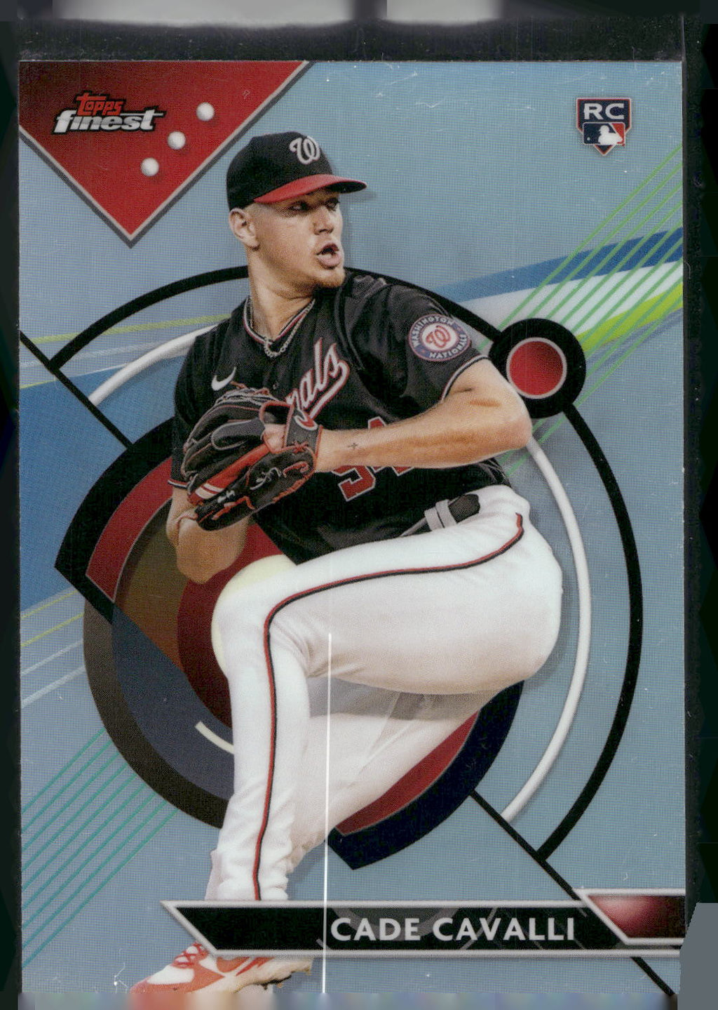 2023 Finest #52 Cade Cavalli Refractor