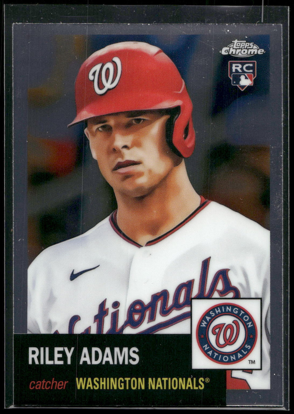 2022 Topps Chrome Platinum Anniversary #406 Riley Adams