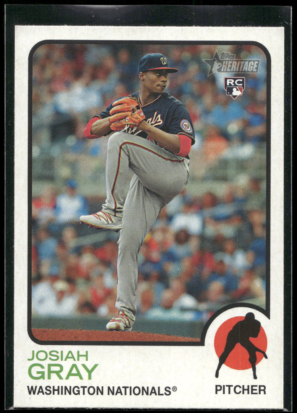 2022 Topps Heritage #125 Josiah Gray