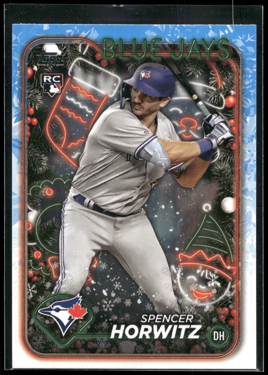 2024 Topps Holiday #H76 Spencer Horwitz