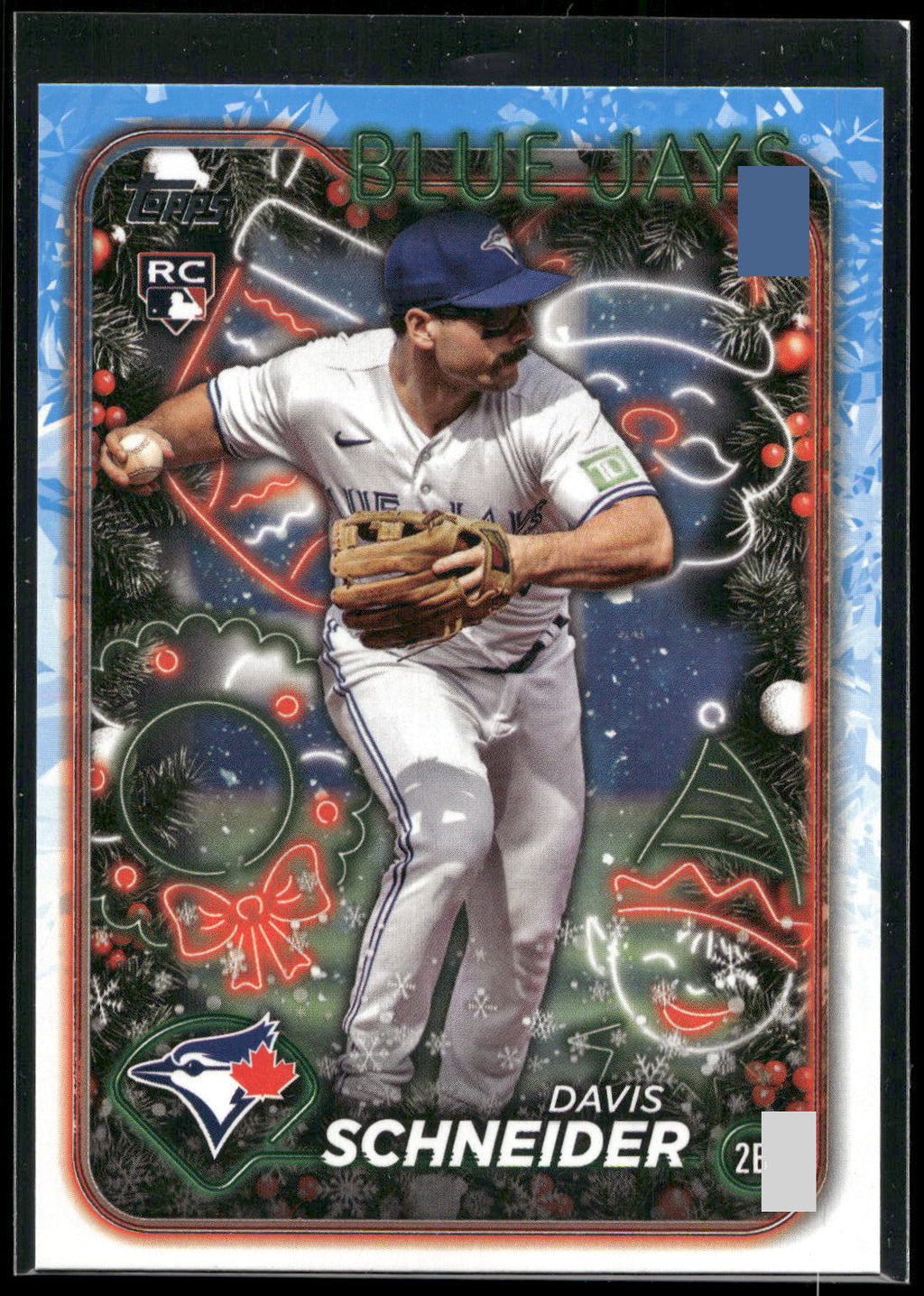 2024 Topps Holiday #H132 Davis Schneider