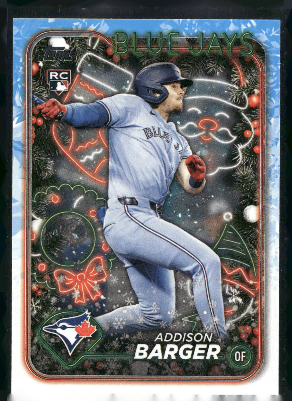 2024 Topps Holiday #H181 Addison Barger