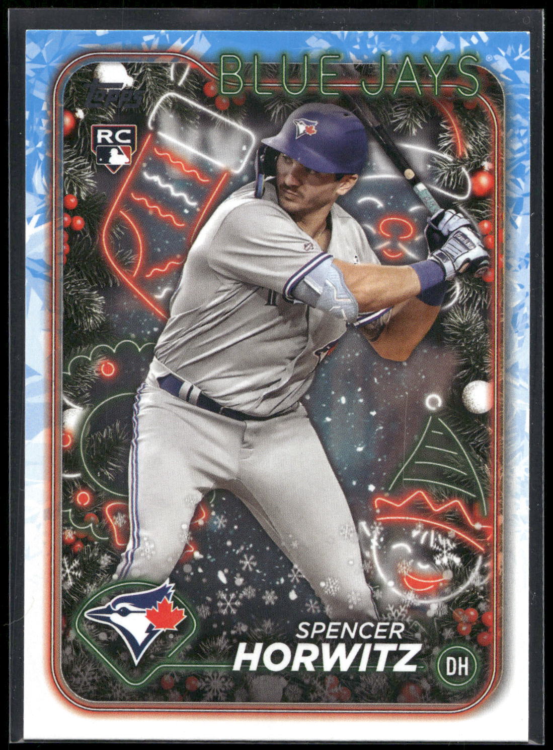 2024 Topps Holiday #H76 Spencer Horwitz