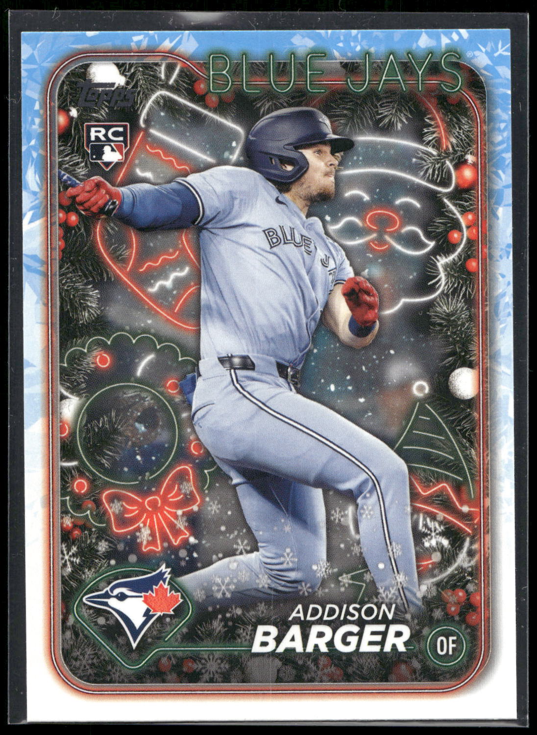 2024 Topps Holiday #H181 Addison Barger