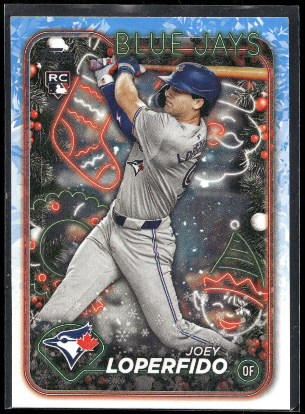 2024 Topps Holiday #H71 Joey Loperfido