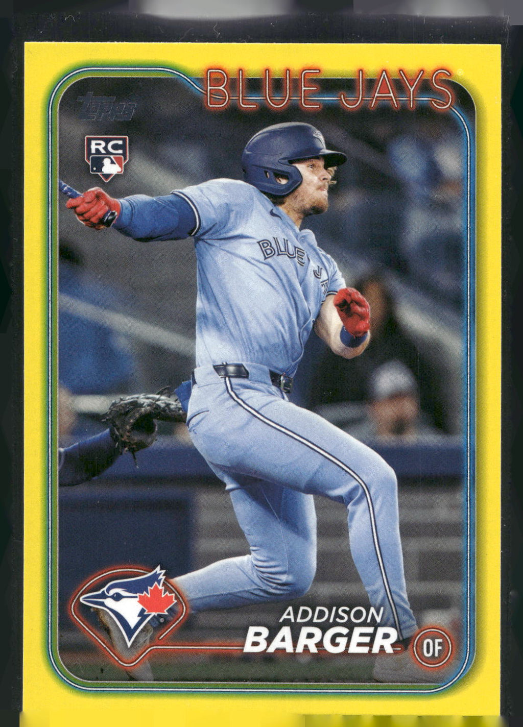 2024 Topps Update #US336 Addison Barger Yellow