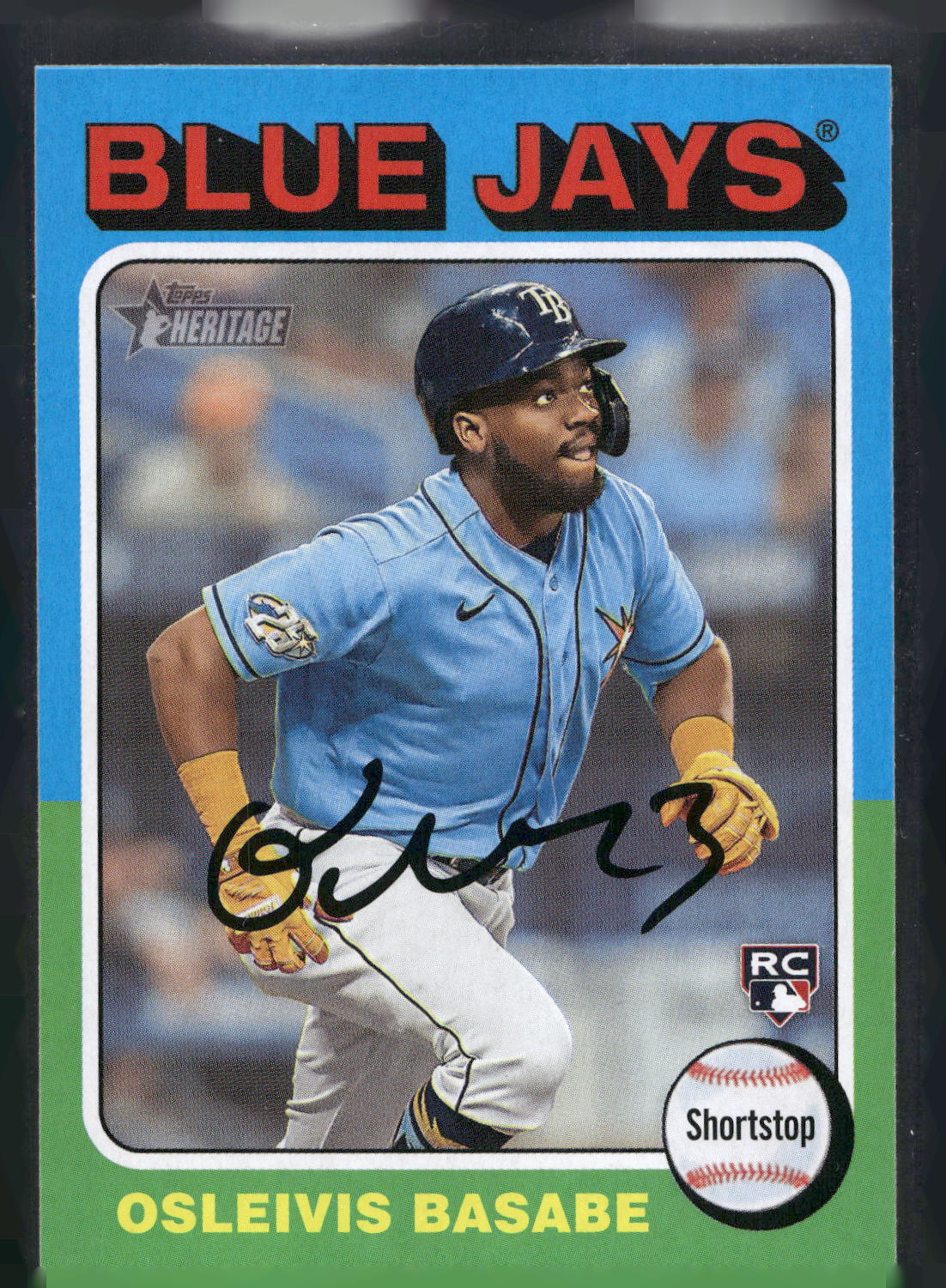 2024 Topps Heritage #387 Osleivis Basabe