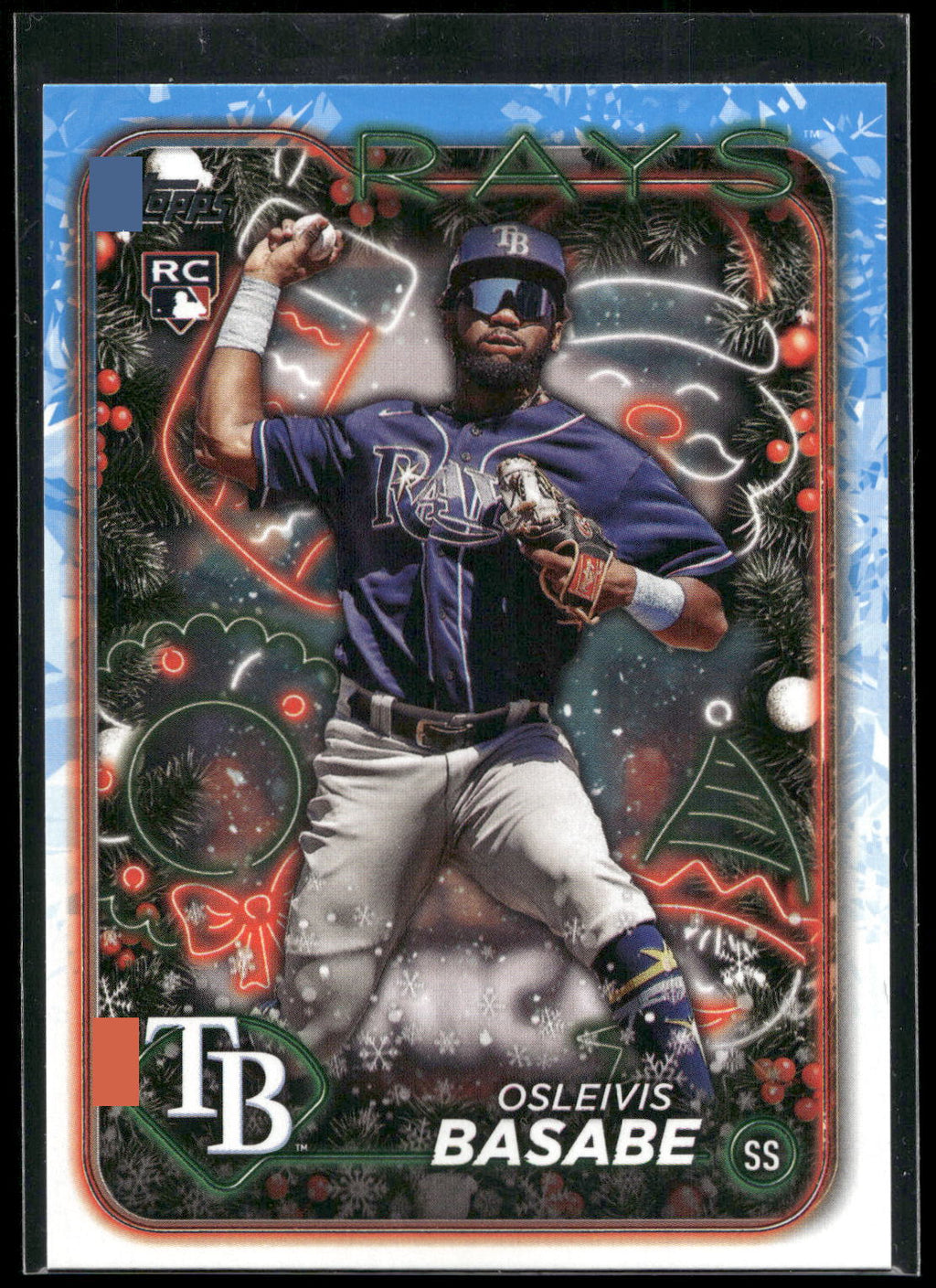 2024 Topps Holiday #H118 Osleivis Basabe