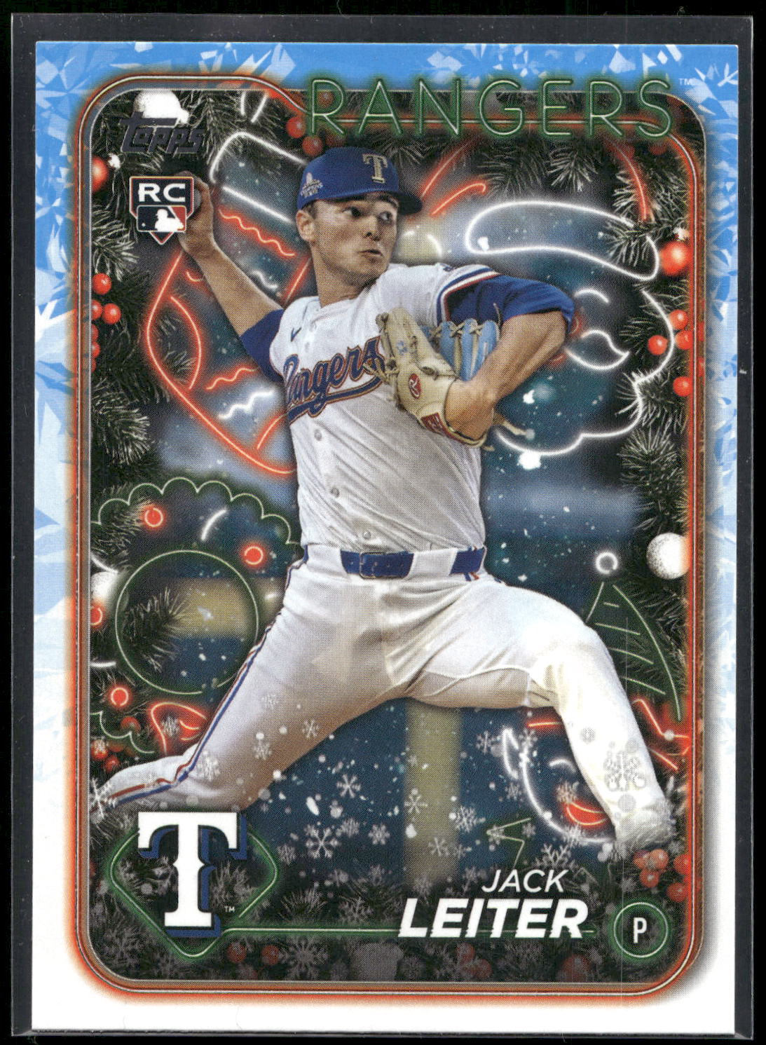 2024 Topps Holiday #H155 Jack Leiter