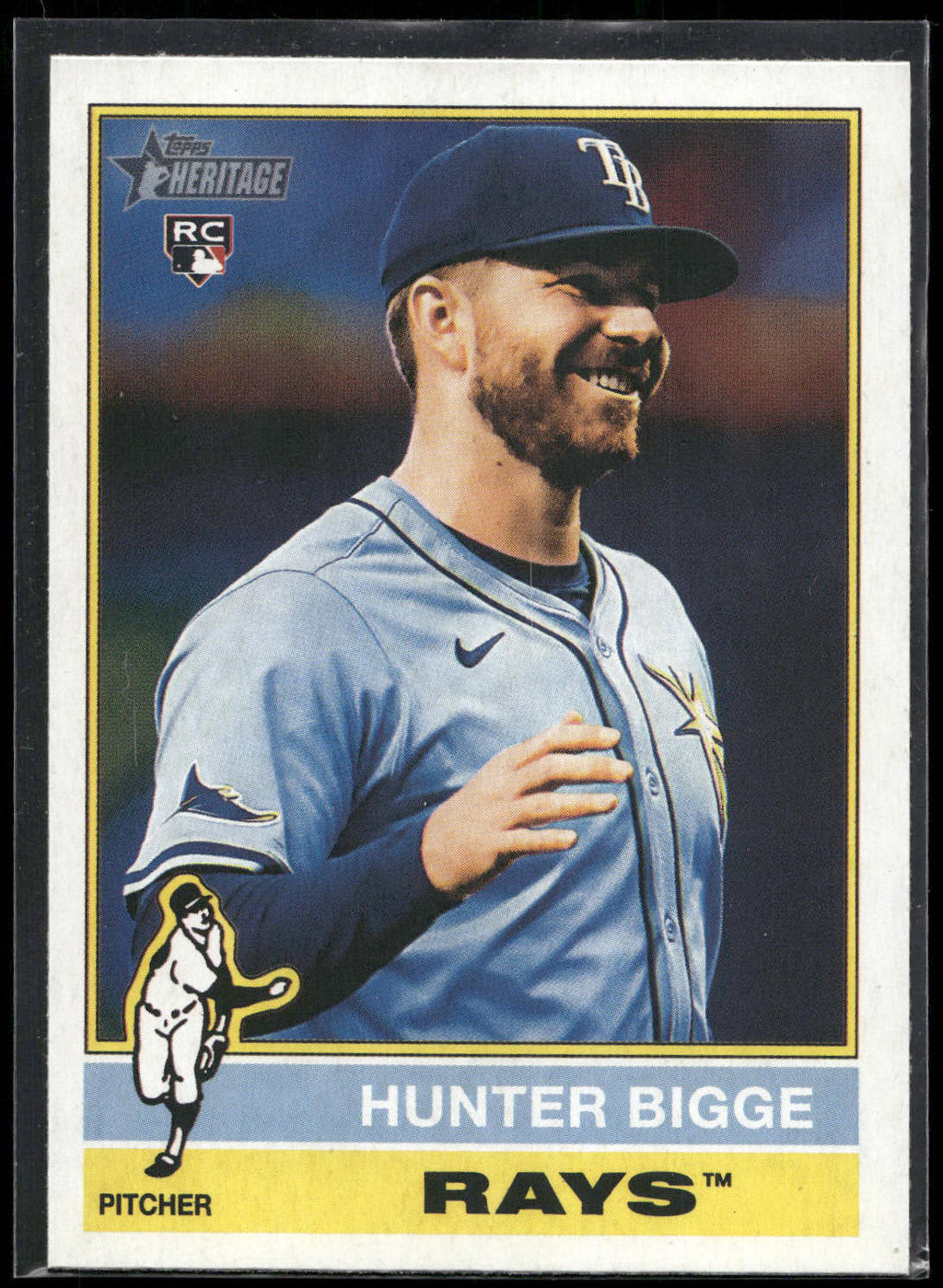 2025 Topps Heritage #256 Hunter Bigge