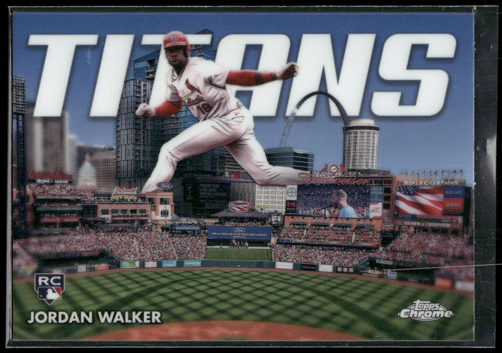 2023 Topps Chrome Update #CT-15 Jordan Walker Titans