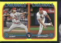 2024 Topps Update #US189 Kyle Leahy / Chris Roycroft RCOM Yellow