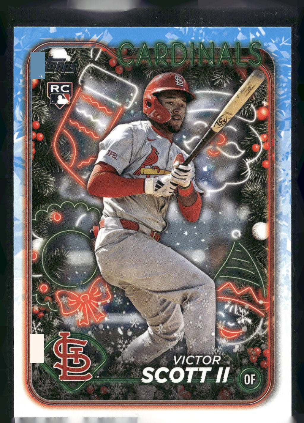 2024 Topps Holiday #H105 Victor Scott II