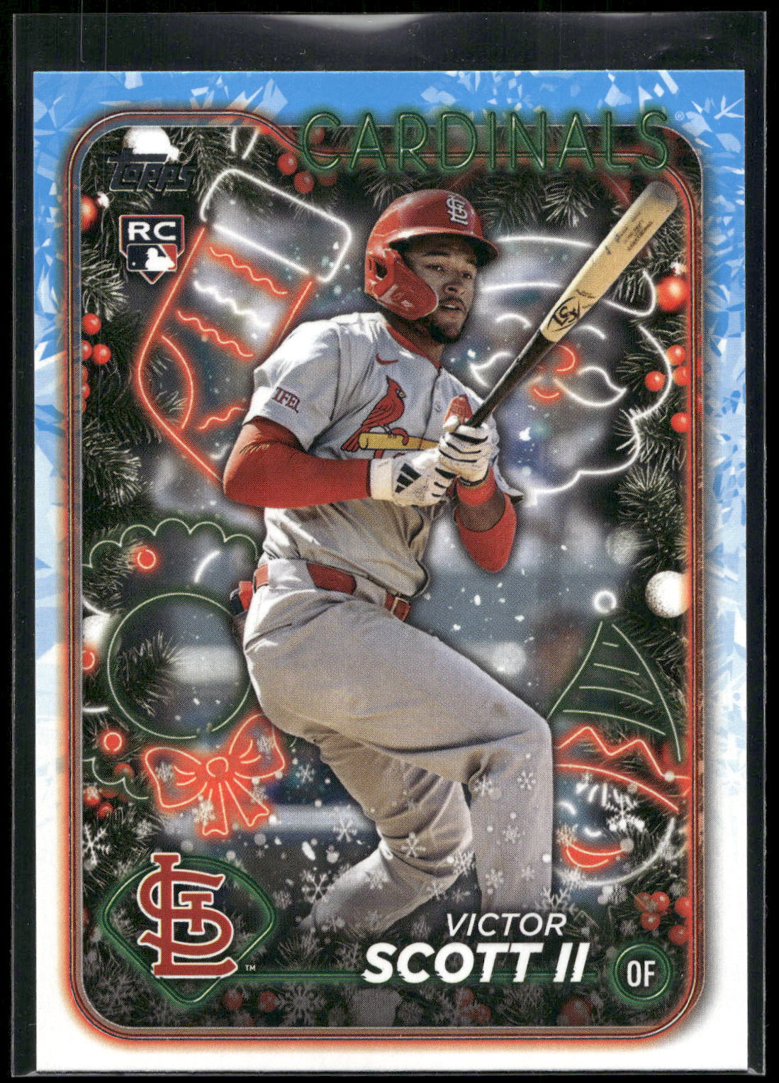 2024 Topps Holiday #H105 Victor Scott II