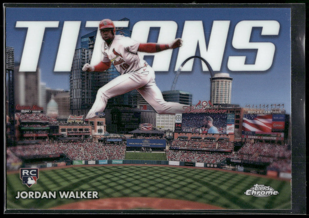 2023 Topps Chrome Update #CT-15 Jordan Walker Titans